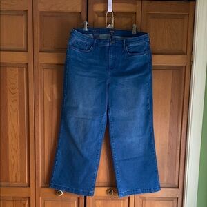 NYDJ Wide Leg Ankle Jeans